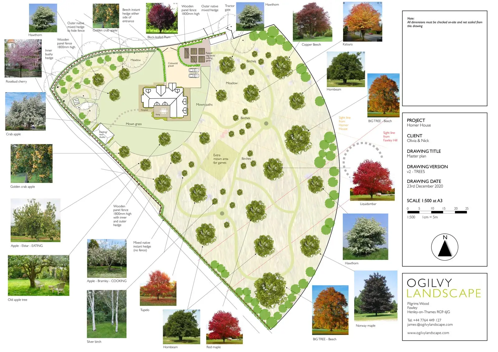 Tree planting plan with garden designer James Ogilvy