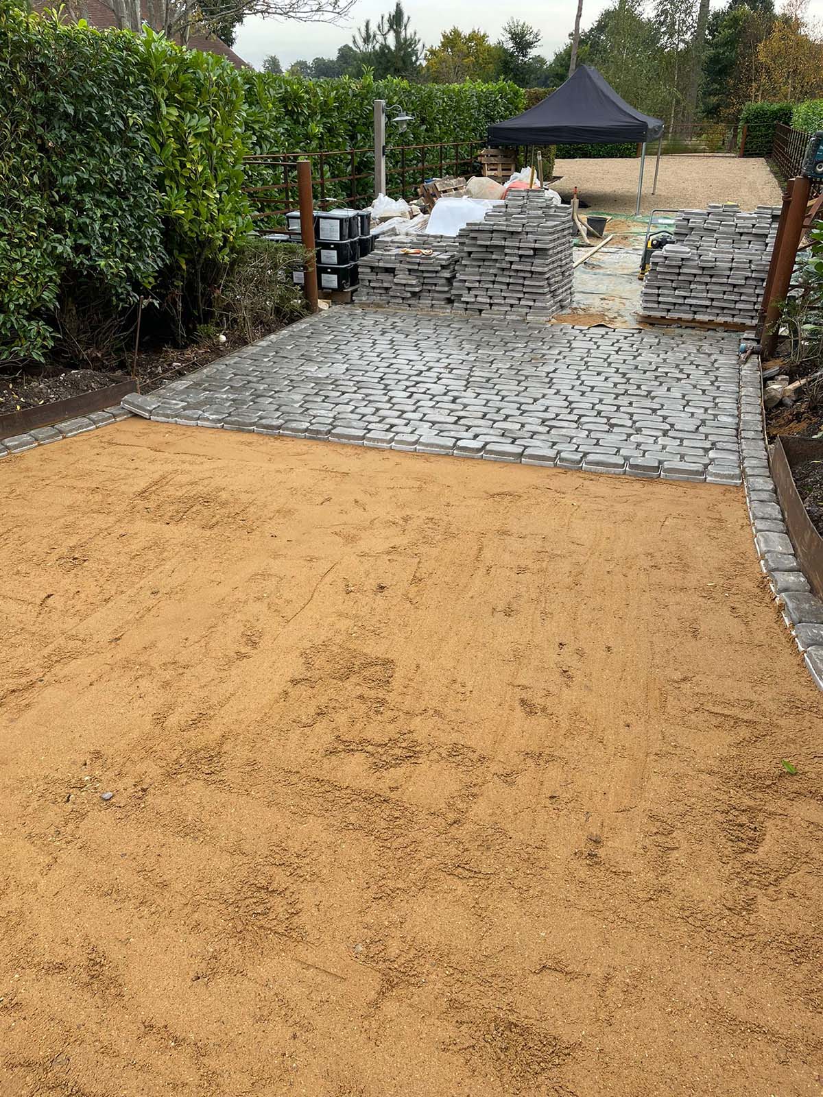 Landscaping and Driveway Renovation in Henley-on-Thames