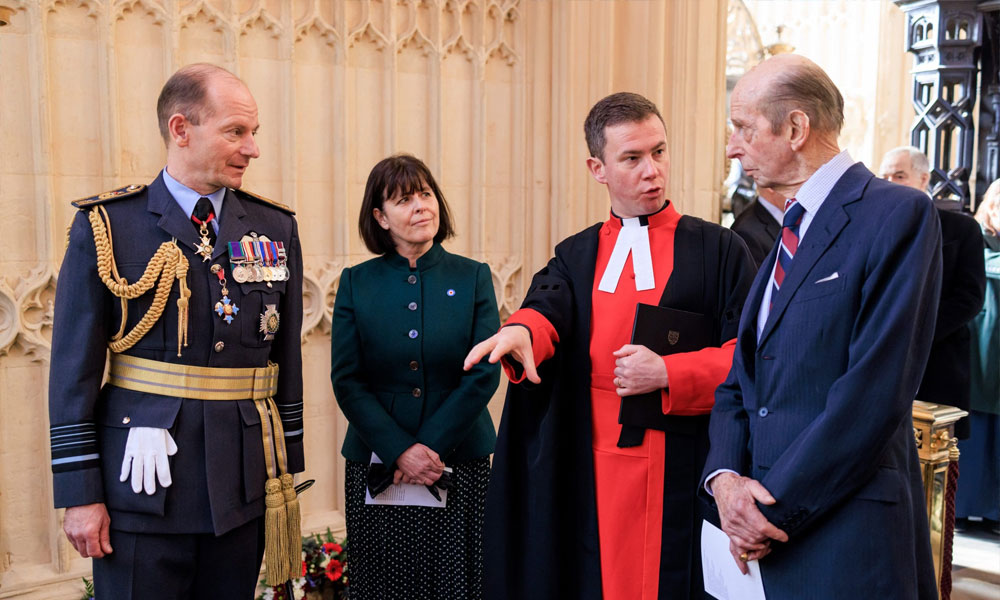 Flowers for the Lord Trenchard Memorial